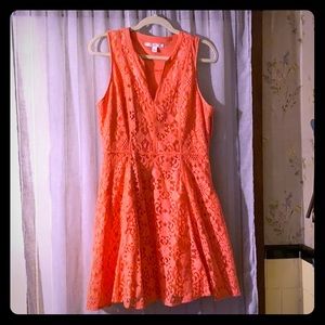 Gently worn coral LC Dress